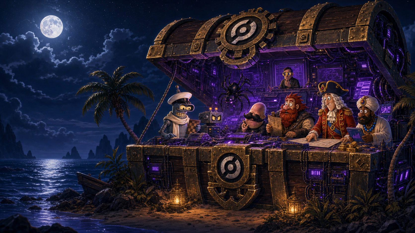 The treasure core is open: a lab with agents inside